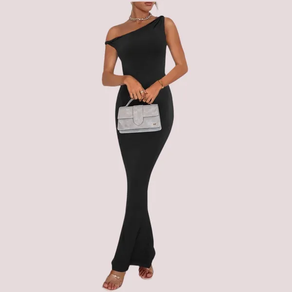 NWT REORIA Women's Sexy‎ One Shoulder Formal Long Dress Size XS - Image 4