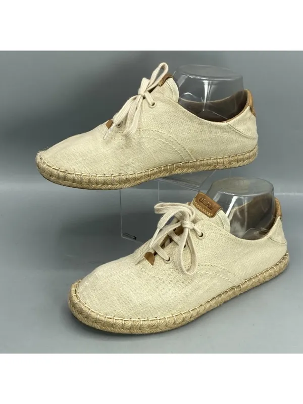 OluKai Kaula Pa'a Lī 20463-2020 Espadrille Shoes Women 6.5 Beige Casual Shoe - Image 2