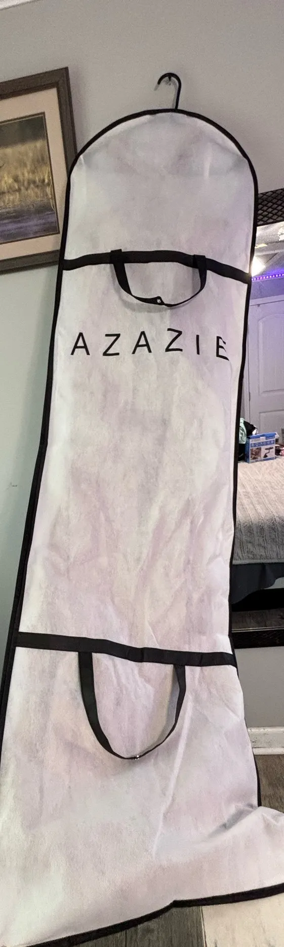 Azazie Bridesmaid Dress Taupe - Image 8
