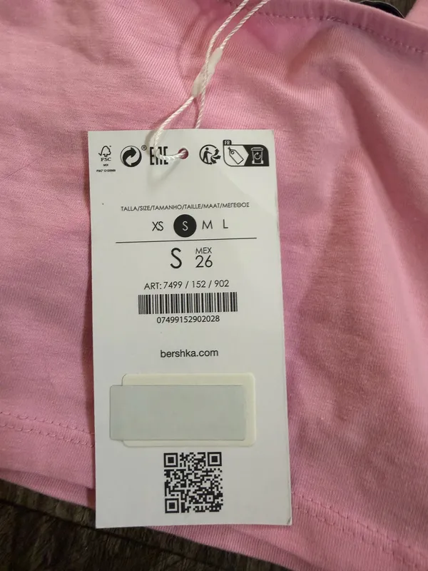 Bershka Pink Halter Top - Image 3