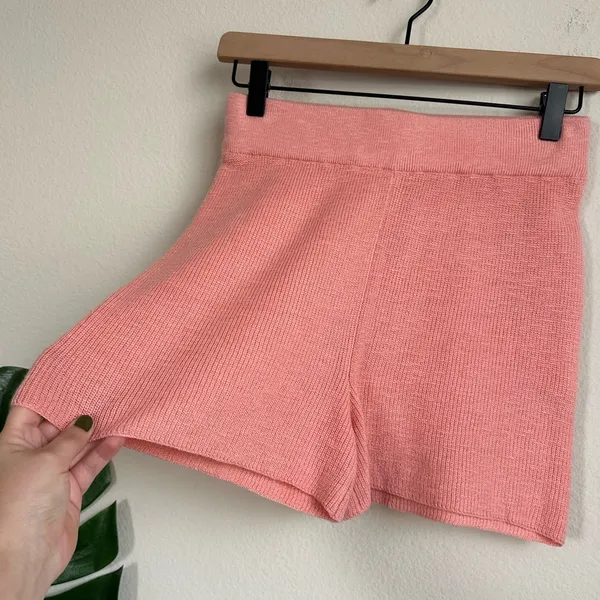 Free People Beach Knit Shorts - Image 4