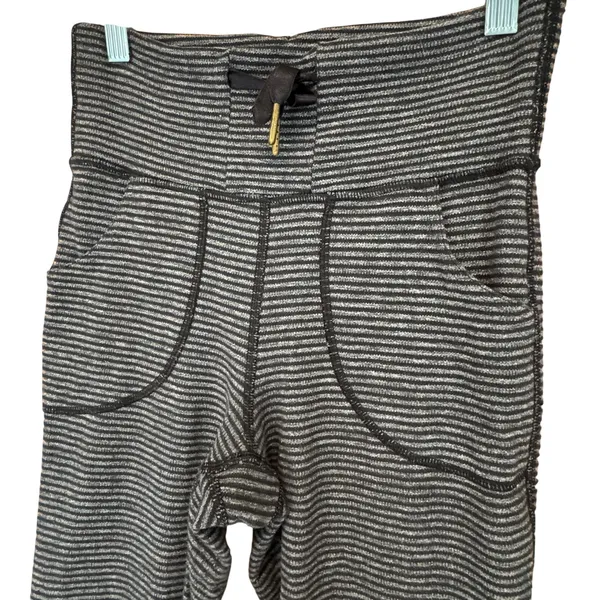 Lululemon Will Pants Striped Leggings S Comfort Athleisure Lounge‎ Cozy Yoga 2 4 - Image 2