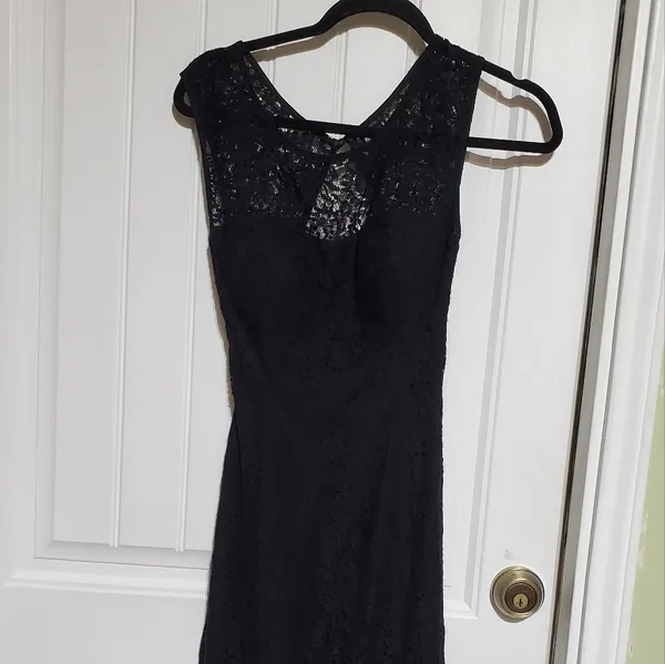 Betsy & Adam Evening Gown Size 4 - Image 3