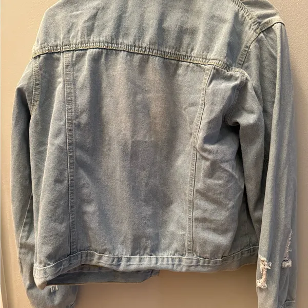Light Blue Denim Jacket Size L - Image 3