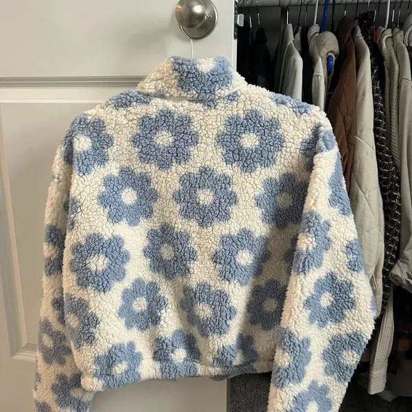 PacSun Zip up Fleece Jacket - Image 2