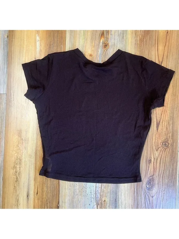 Free People Sheer Cap Sleeve Cappuccino Women's Top Size M SKU#C24101 - Image 9