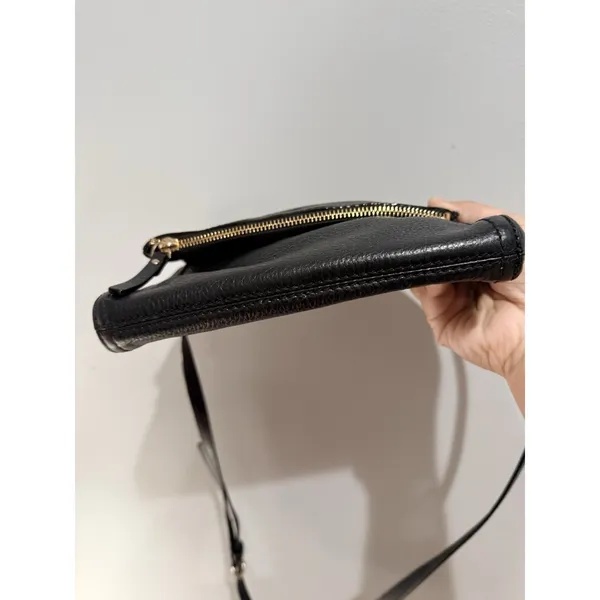 Kate Spade New York Black Pebbled Leather Crossbody Bag L‎ - Image 5