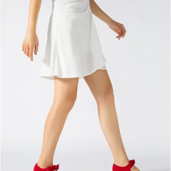 Women's Bow Mary Jane Low Block Chunky Heels Pumps Round Toe Ankle 8.5 - Image 7