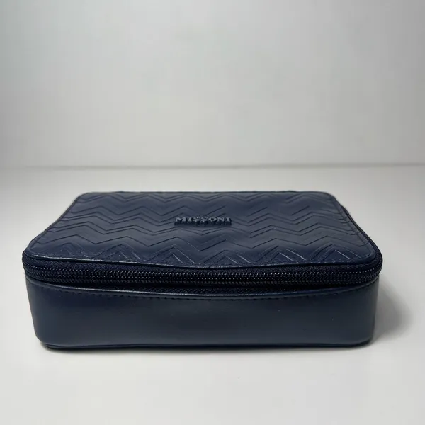Missoni X Delta One First Class Amenity Travel Cosmetic Dopp Kit Bag Case - Image 7