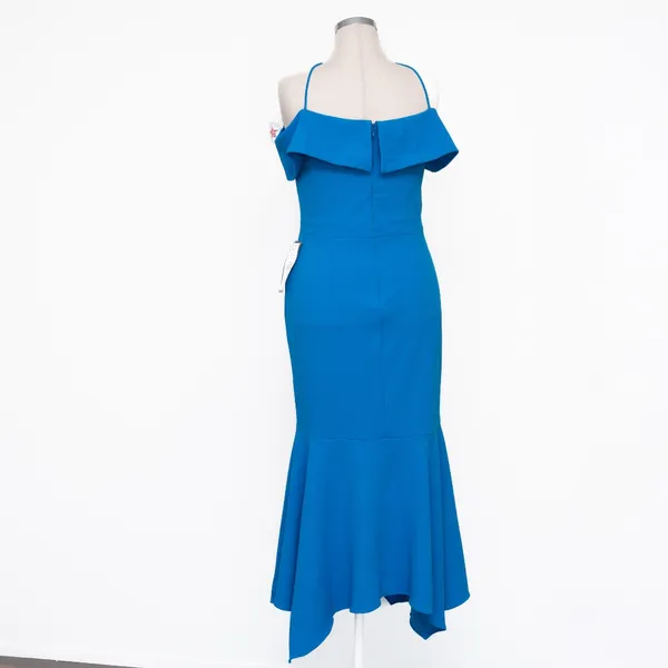 XSCAPE - Halter Neck Scuba Crepe Gown‎ - Image 5