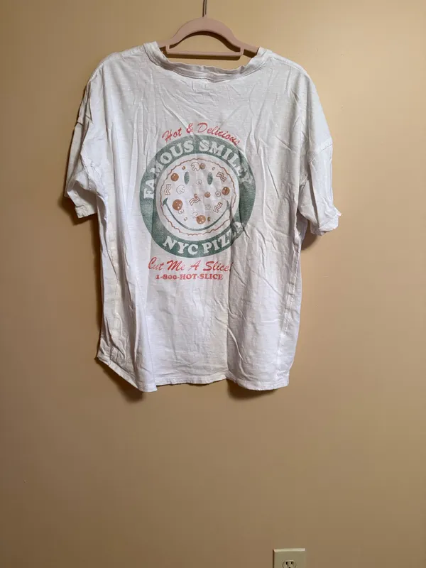 Aerie Oversized T-Shirt Boyfriend Distressed - Image 2