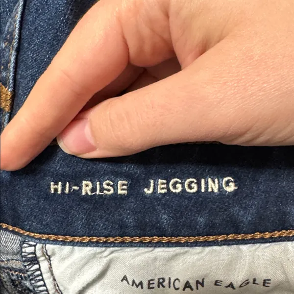 American Eagle 360NE(X)T Level Stretch Hi-Rise Jegging Jeans Distressed size 6 - Image 13