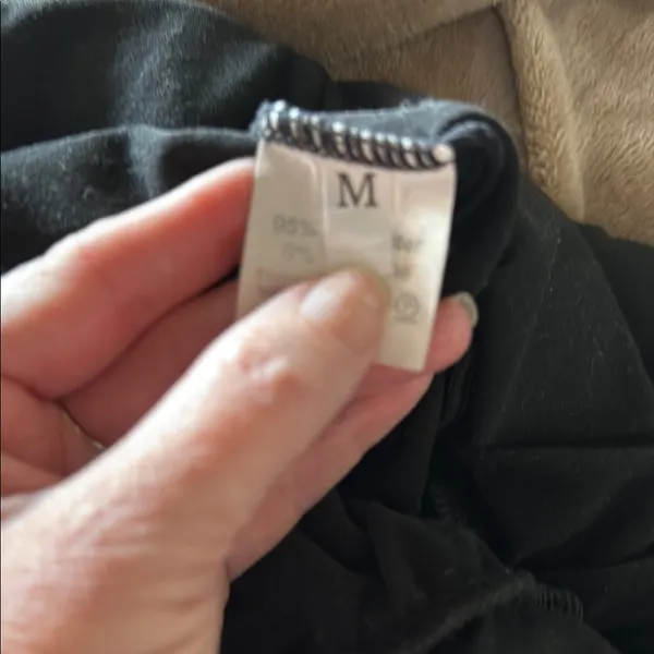 Black Jogger Pants Size M - Image 6