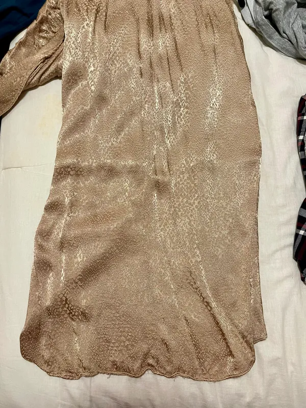 DO+BE Champagne Midi Dress One Shoulder - Image 5