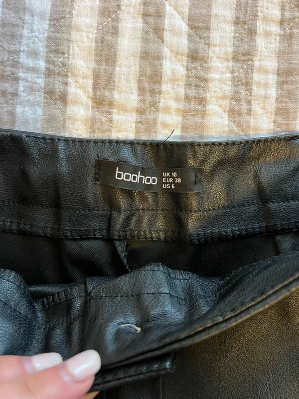 Boohoo Leather Pants - Image 2