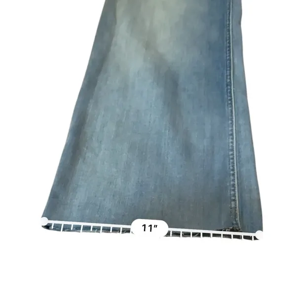 Re/Done NWT Marea Cropped Jeans‎ Women’s Size 26 Wide Leg Mid Rise Light Wash - Image 12