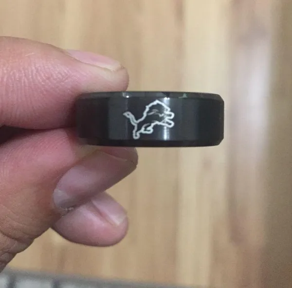 Detroit Lions Black Ring - Image 3