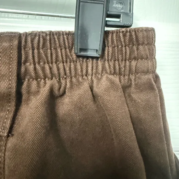 Women's Classic Brown Straight Leg Pants Size 12 - Image 6