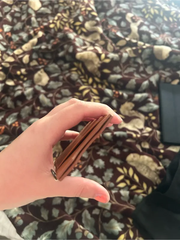 Striped Card Sleeve Wallet - Image 3