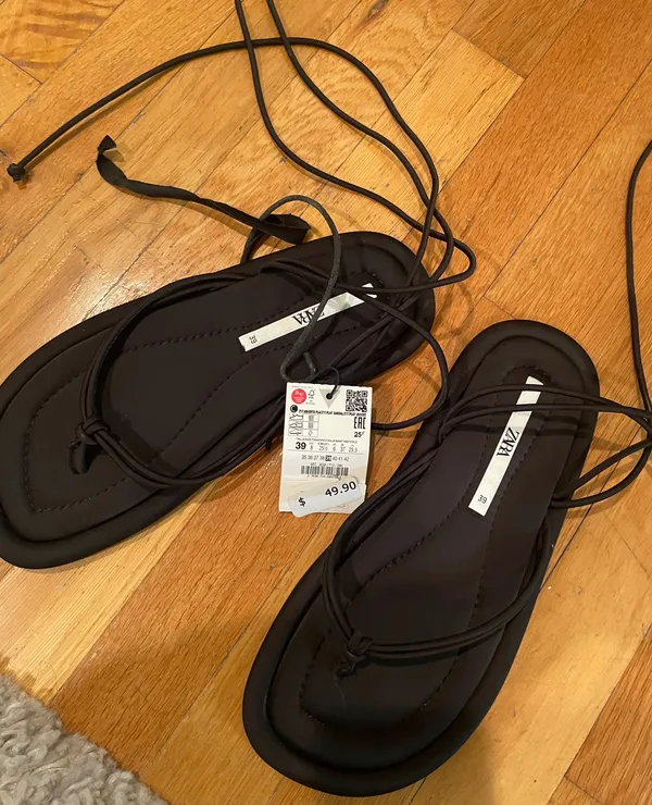 ZARA Strappy Sandals - Image 2