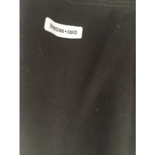 Danskin Now Dri More Women's T-Shirt Black Crew Neck Size L 12-14 - Image 6