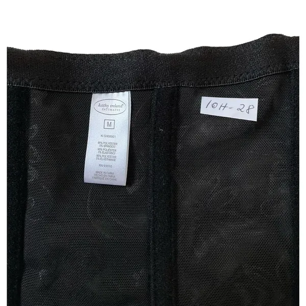 Kathy Ireland Intimates Women Size Medium Corset Black (10H-28) - Image 3