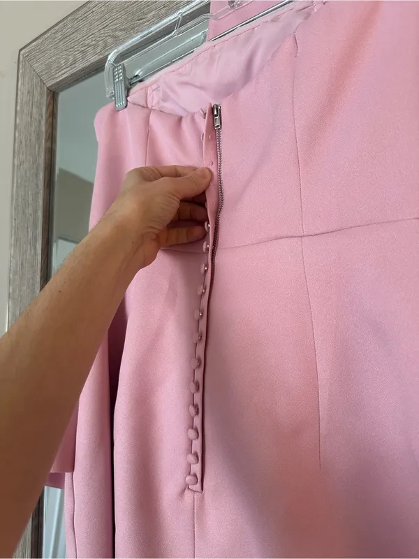 ELLIATT Revolve Pink Strapless Zuri Mini Dress Size Large - Image 4
