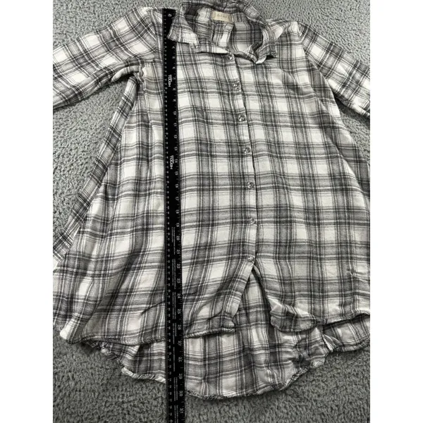 Altar'd State Tunic Shirt Women Small 3/4 Sleeve Button Up Tie Back‎ Cottagecore - Image 5