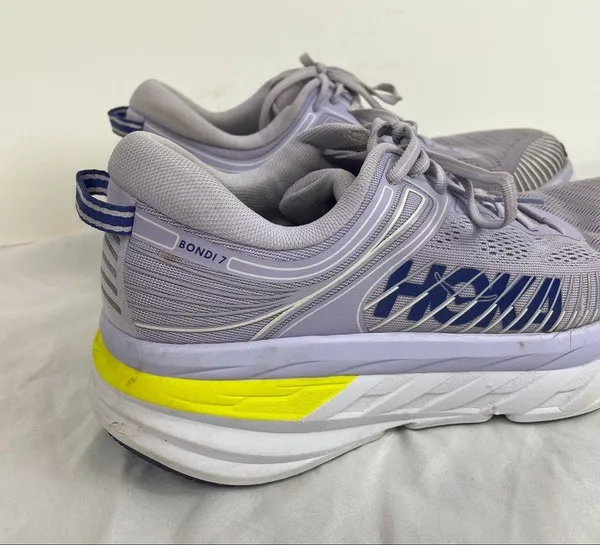 HOKA ONE ONE Bondi 7 Purple Running Shoes - Image 10
