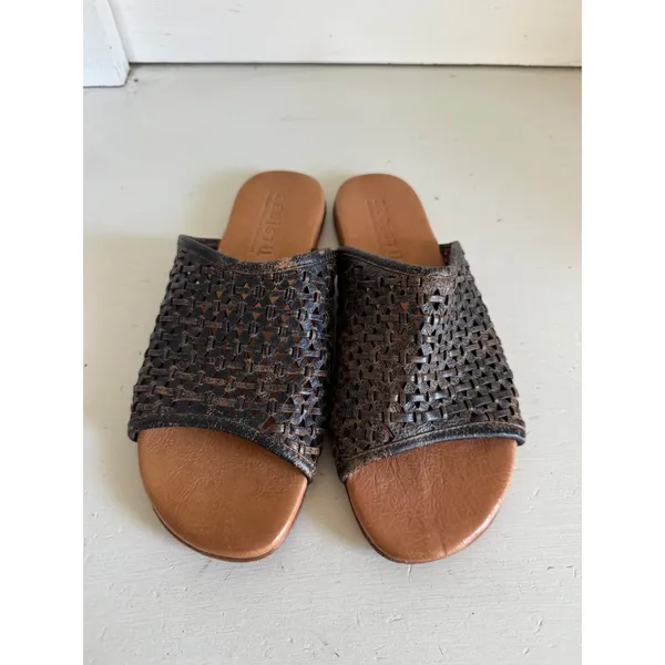 Bed Stu Minerva woven slide sandals size‎ 6.5 - Image 3