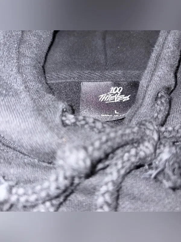 100 thieves Black Size L - Image 2