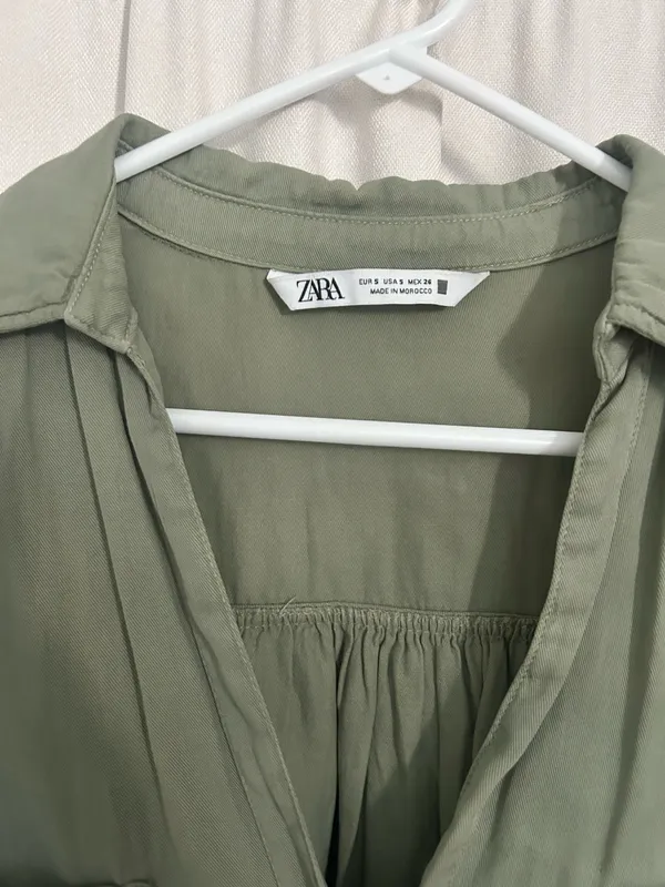 ZARA Green Top - Image 2