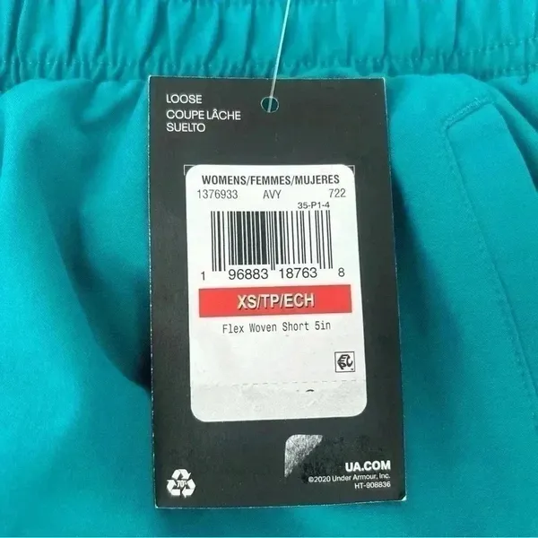 Under Armour Flex Woven Shorts Women’s XS – 5” Loose Fit Athletic Activewear NWT - Image 2
