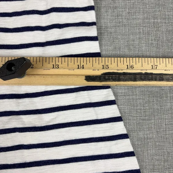 Tommy Bahama Dress Womens XS White Striped Scoop Neck Tank Sundress Floral - Image 5
