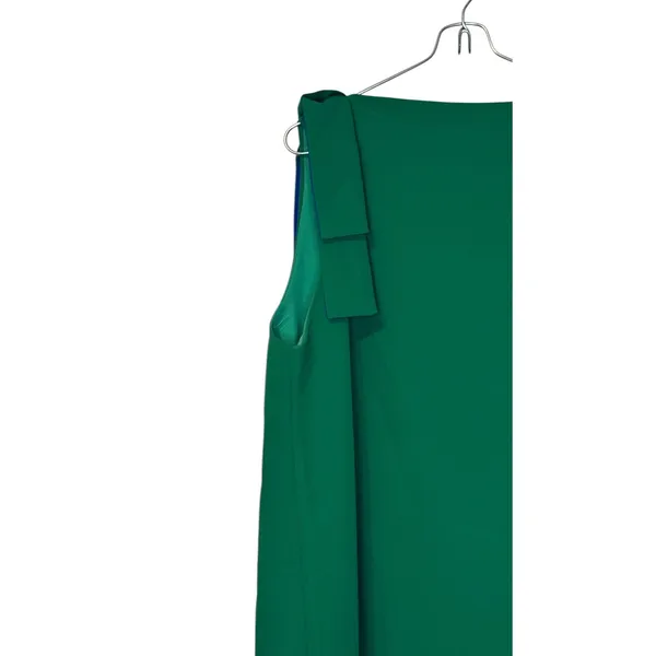 Abbey Glass Women Dress Michelle Shift Sleeveless Bow Detail Kelly Green XL‎ NWT - Image 12