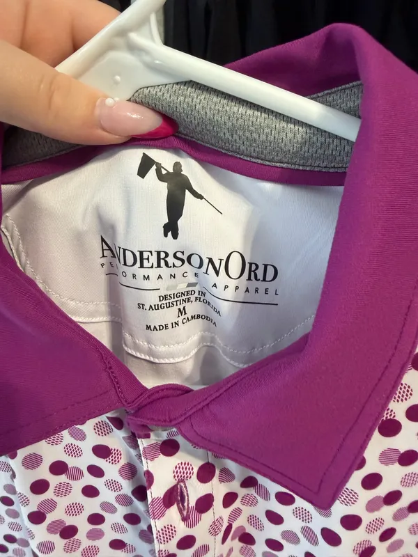 anderson ord polo Purple Size M - Image 4