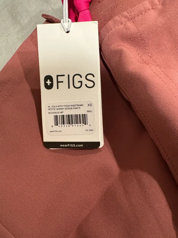 Mauve FIGS Pants - Image 2