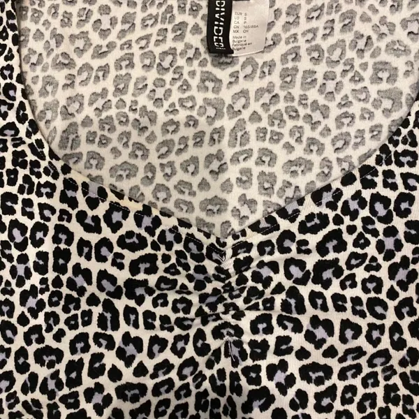 by H&M Animal Print Shirt Top - Image 3