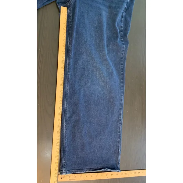 Old Navy High Rise WOW Wide‎ Leg Jeans Dark Wash Size 20 Minimal Casual Everyday - Image 9