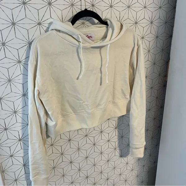 Los Sundays Tequila Cream Crop Hoodie - Image 2