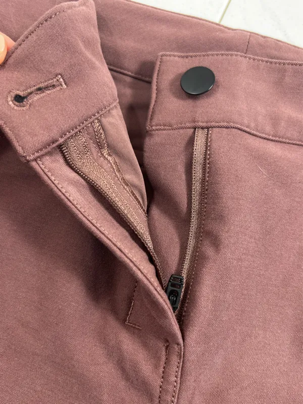 Lululemon City Sleek 5 Pocket Wide-Leg High-Rise Pant Utilitech Roasted Brown - Image 5