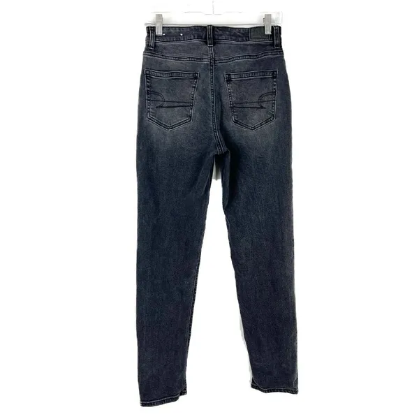 Stretch Mom Jean Black Wash Size 2 EUC T2788 - Image 6