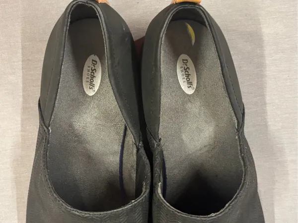 Slip-On Textured Casual Flats in Dark gray dr scholls 9 women’s - Image 2