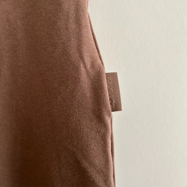 Adanola Taupe Wide-Leg Drawstring Pants - Image 7