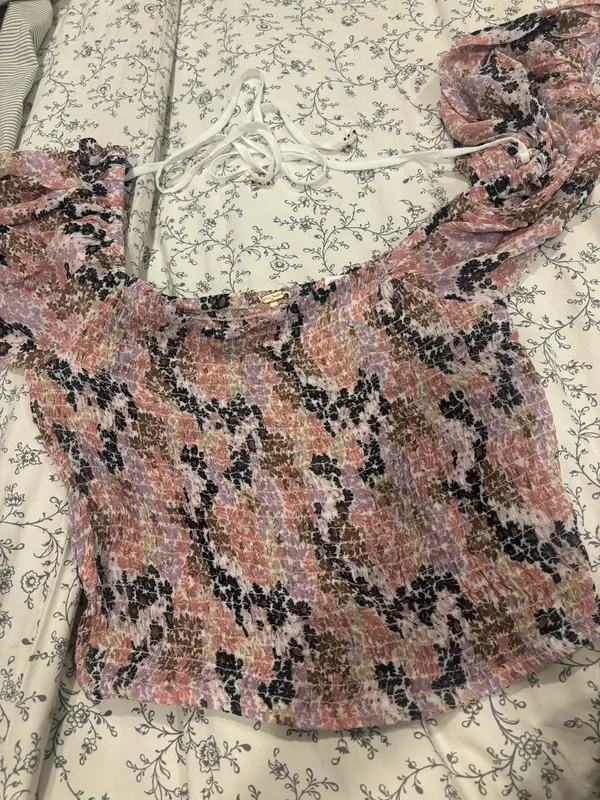 Free People: Back on Top Cropped Blouse - Image 6
