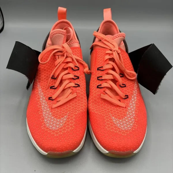 Nike Air Zoom‎ Strong Primeknit Trainers Orange Running Shoes Sneakers Womens 7 - Image 5