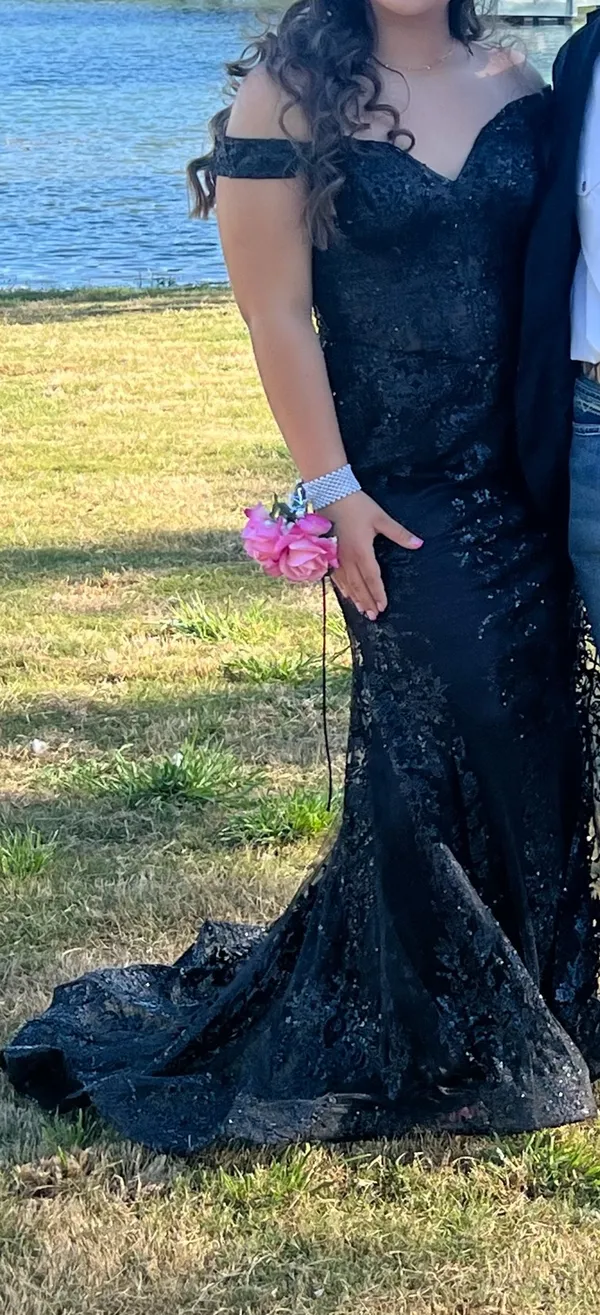 Prom dress black Size L - Image 3
