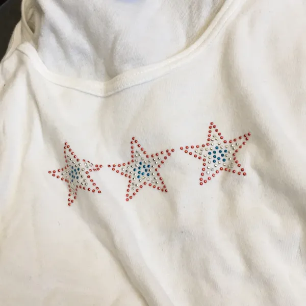 Ladies tank top medium White - Image 3