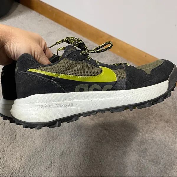 Nike ACG Lowcate Cargo Khaki‎ MossTrail Running Sneaker Men’s 6.5 Women 8 - Image 10