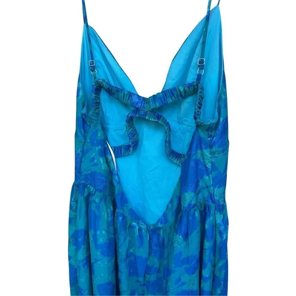 NWT Hello Molly Fresh Nectar Midi Dress Blue Size XL (14) - Image 3